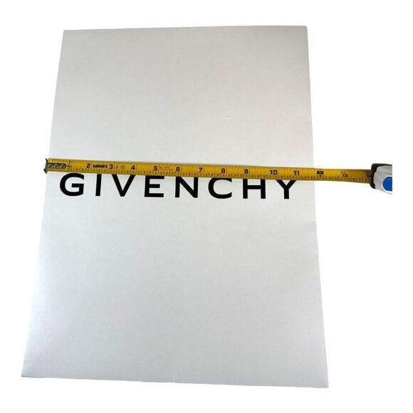 Givenchy Designer Shopping Bag Empty Authentic Gift 11.75x15.75 Fold Over Top - Picture 5 of 6